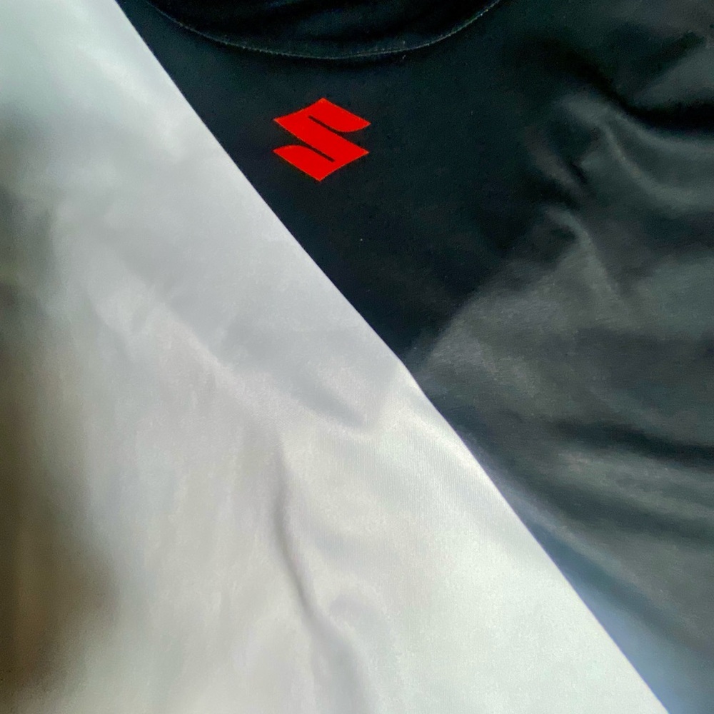 Suzuki Racing Polo Shirt XXL Factory Effex Motocross Team Performance Shirt - Picture 8 of 9